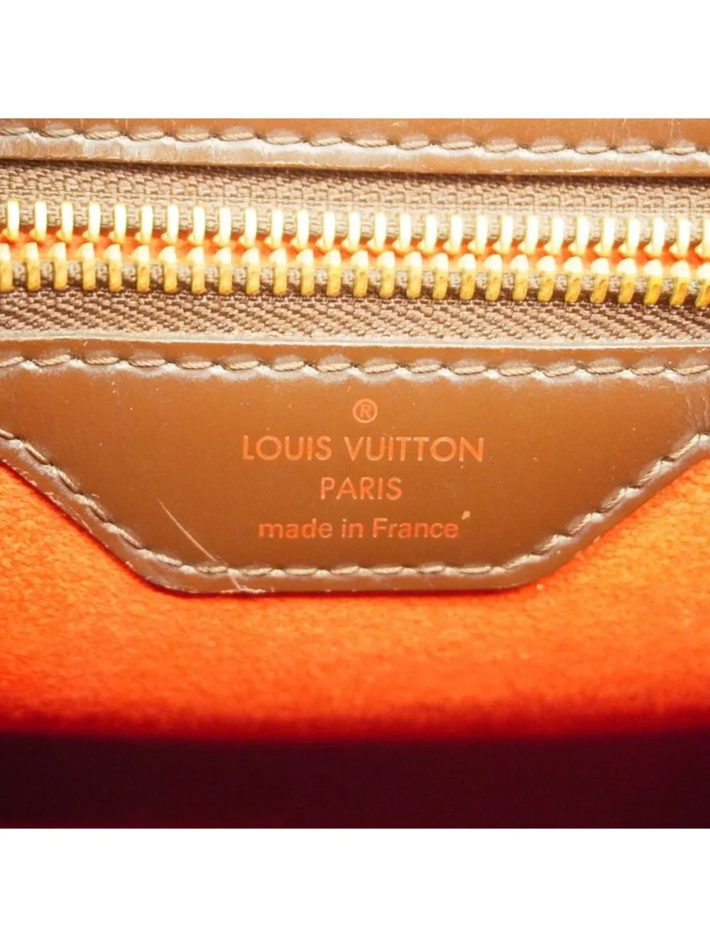 Louis Vuitton Handbag Damier Bergamo MM Ebene 2-Way